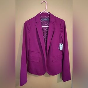 The Limited Dress Blazer. Purple/Pink. NWT. Size XS.